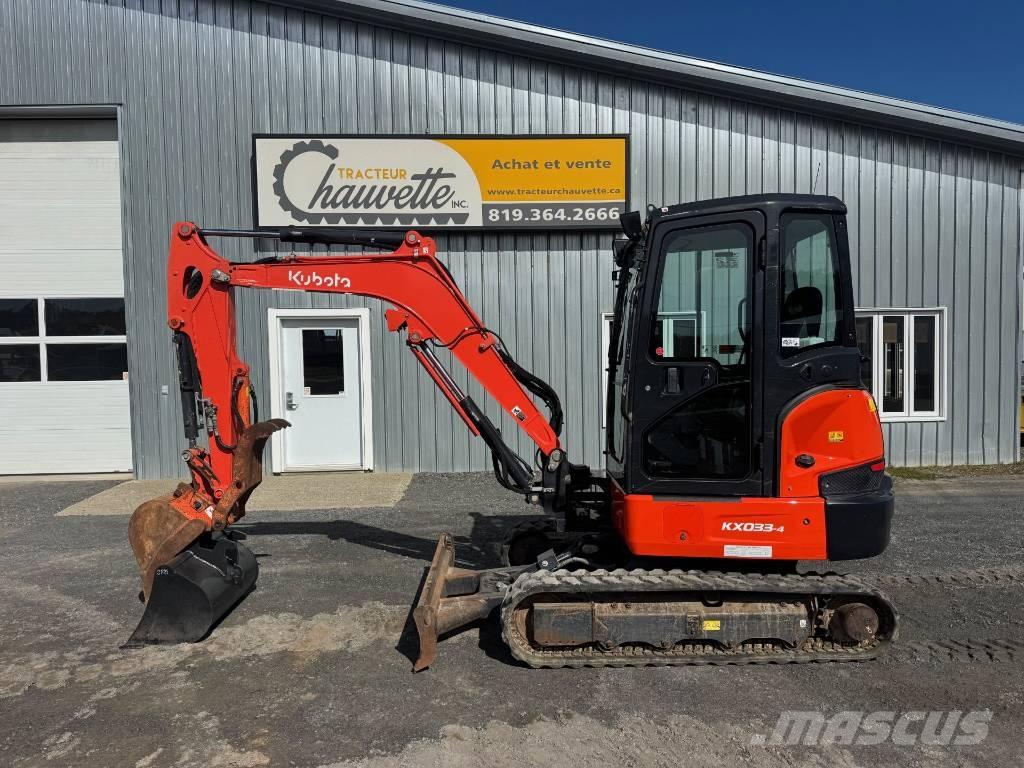 Kubota KX 033-4 Minikaivukoneet < 7t