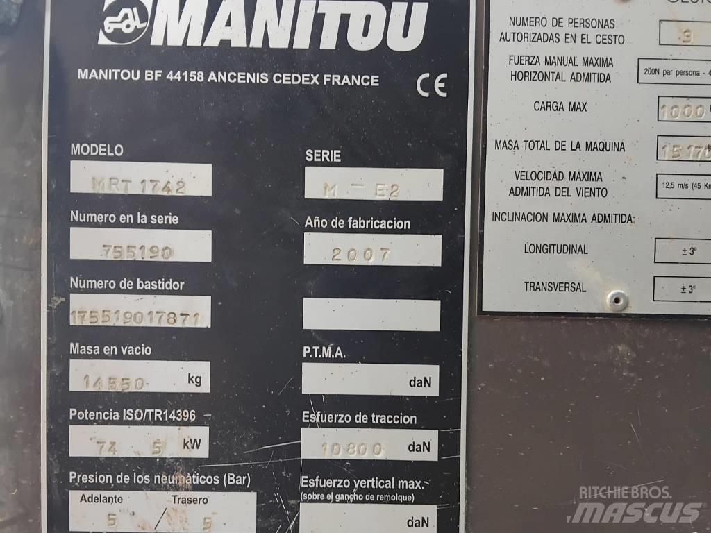 Manitou MRT1742 Kurottajat