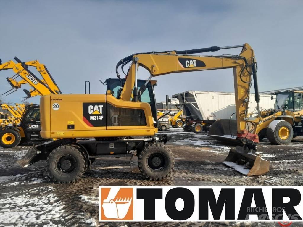 CAT M 314 F Pyöräkaivukoneet