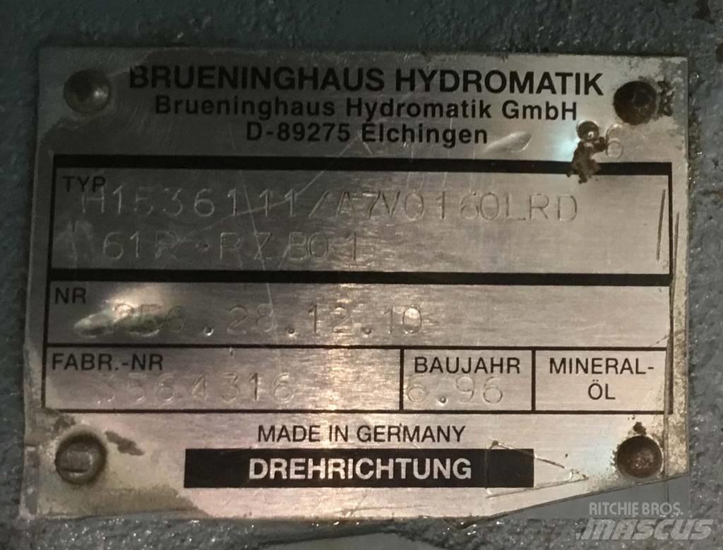 Hydromatik A7V160LRD Hydrauliikka