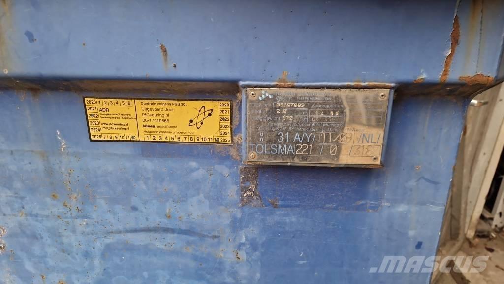  tolsma brandstoftank Muut nosturit