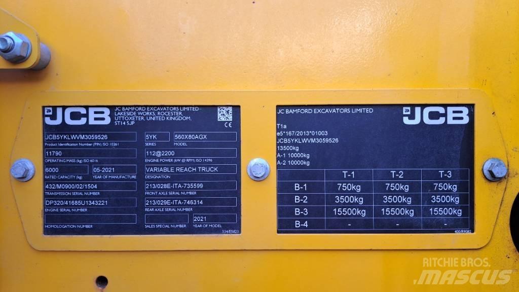 JCB 560-80 Agri Xtra Maatalouskurottajat