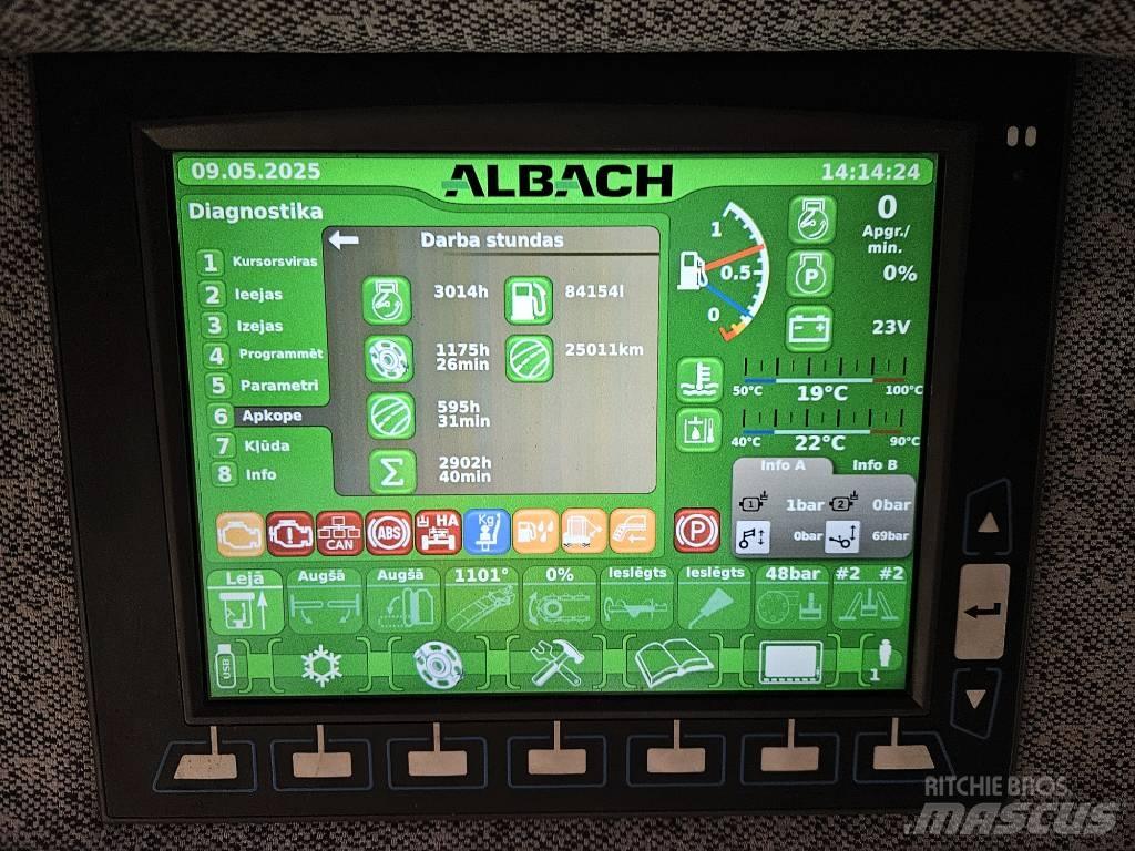 Albach Diamant 2000 Haketuskoneet