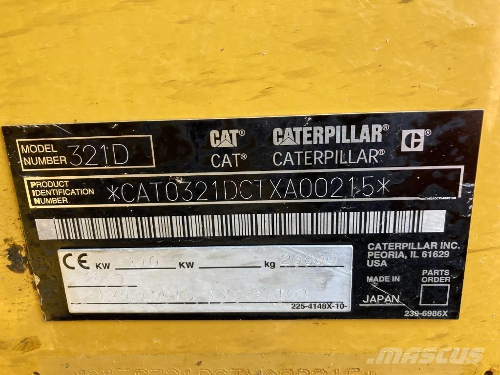 CAT 321 D Telakaivukoneet