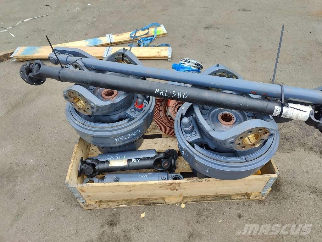 Fuchs MHL 380 Alusta ja jousitus
