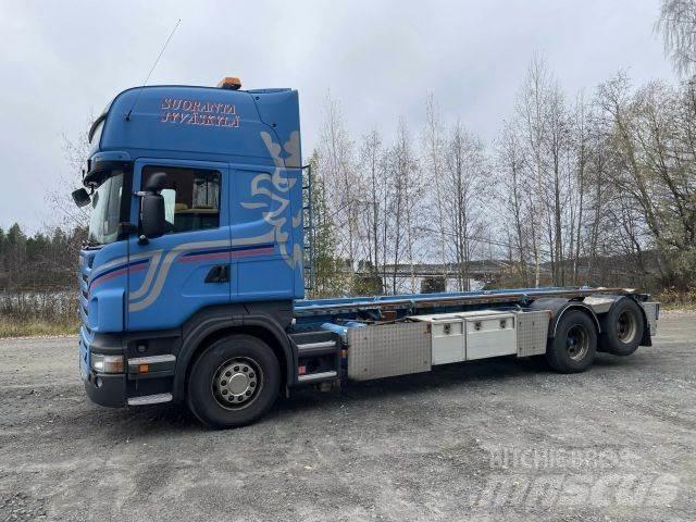 Scania R500 6x2 Kontti-/tasonostoautot