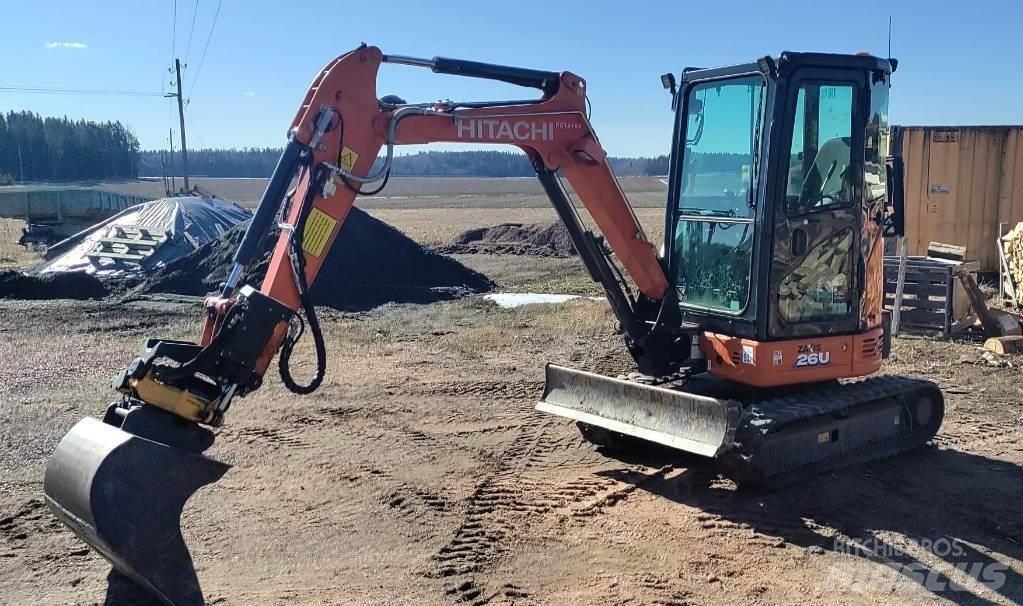 Hitachi Zaxis 26 U Minikaivukoneet < 7t