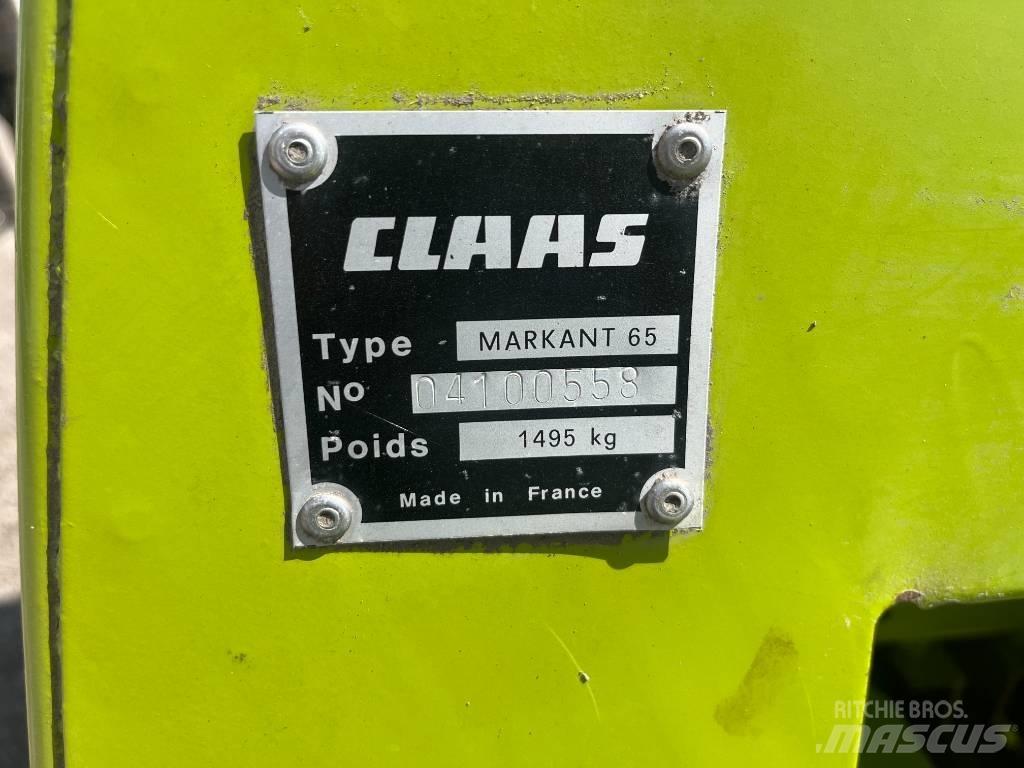 CLAAS Markant 65 Kanttipaalaimet