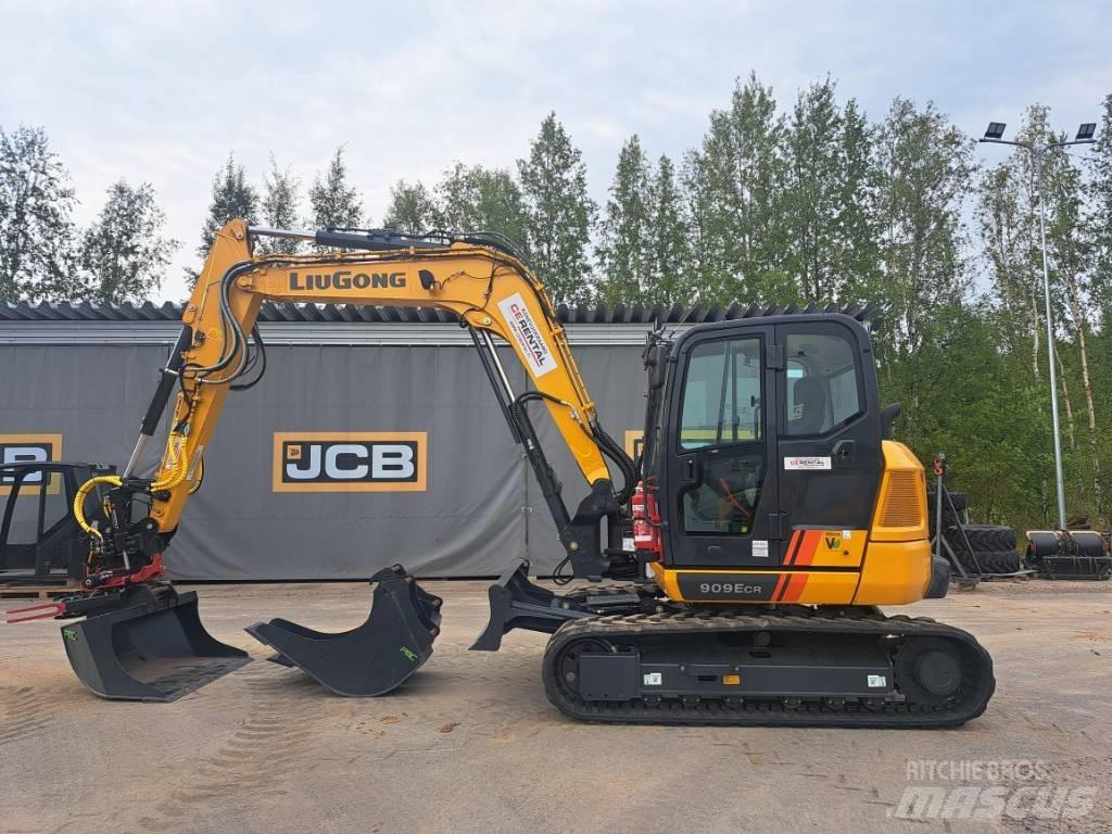 LiuGong 909 ECR Midikaivukoneet 7t - 12t