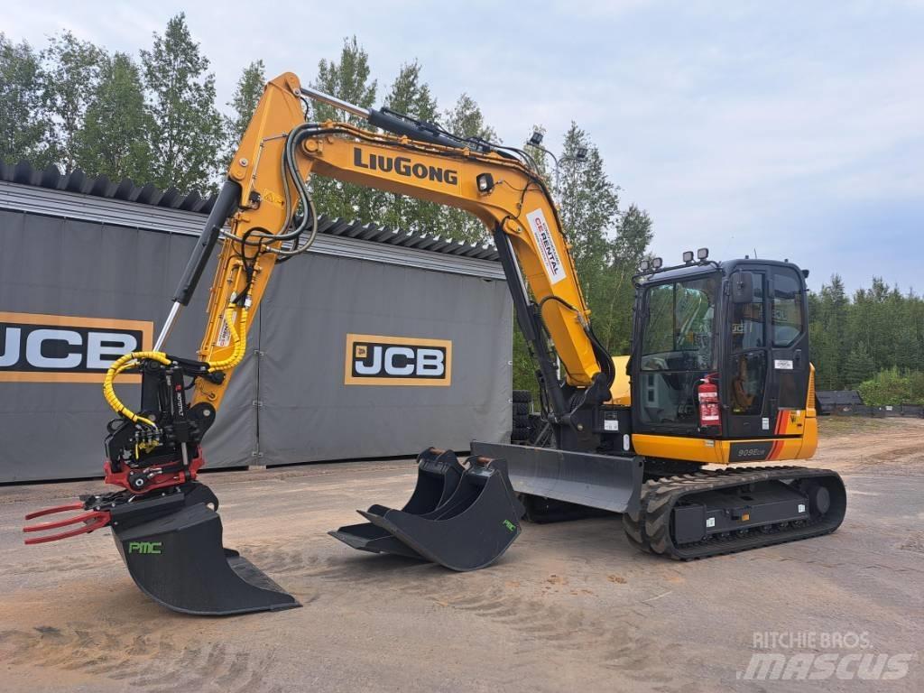 LiuGong 909 ECR Midikaivukoneet 7t - 12t