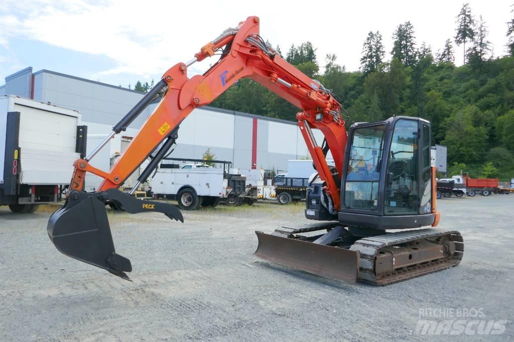 Hitachi zx75ur-5B Telakaivukoneet