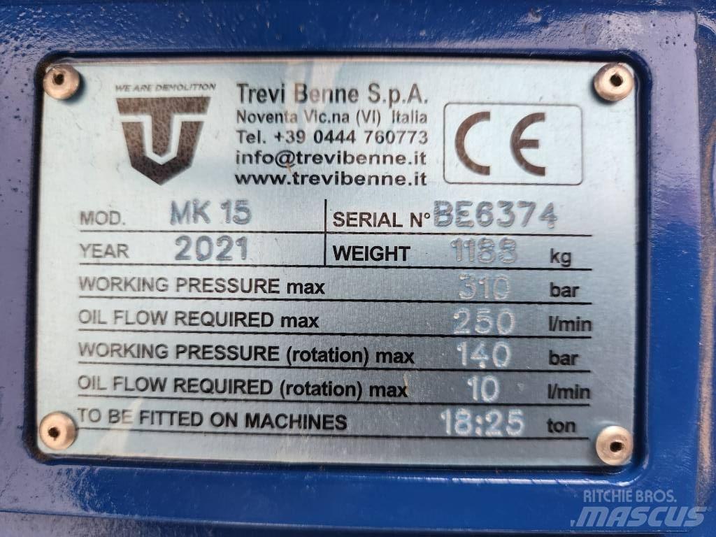 Trevibenne MK15 Murskaimet