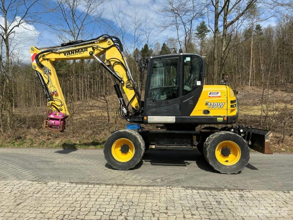 Yanmar B 110 W Pyöräkaivukoneet