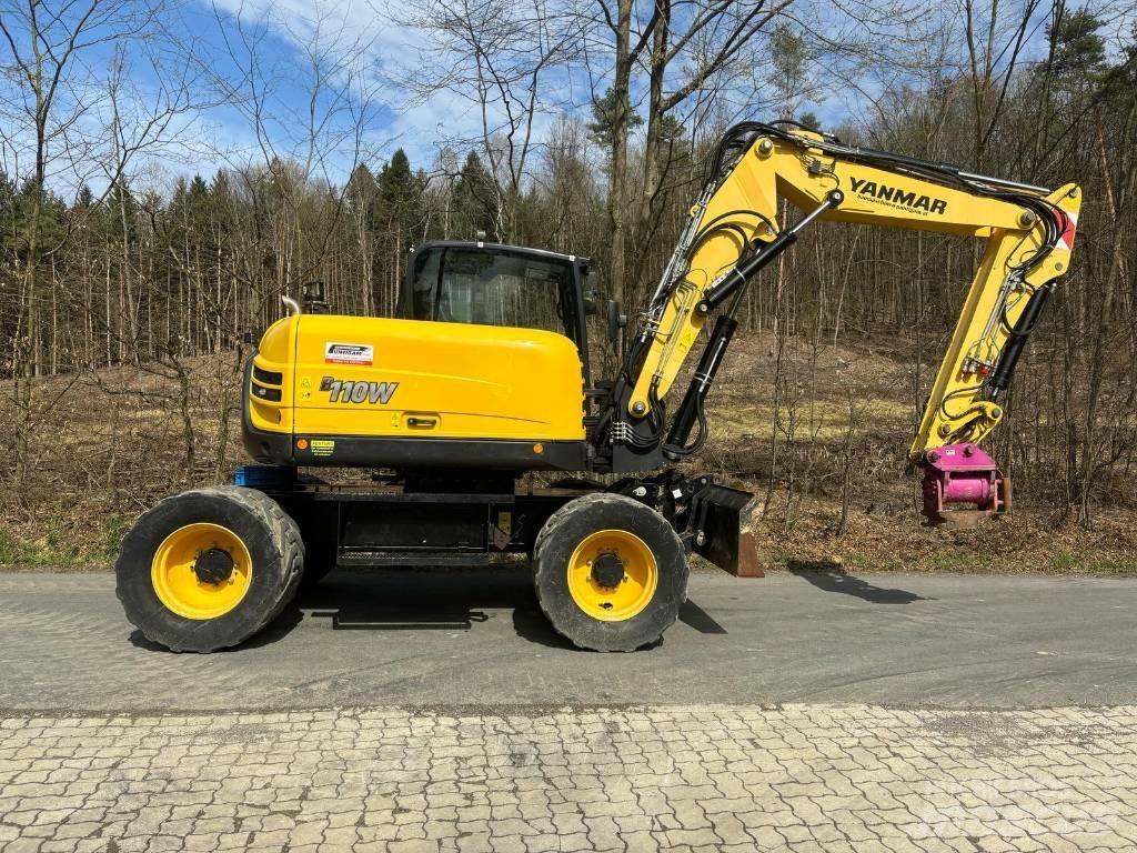 Yanmar B 110 W Pyöräkaivukoneet