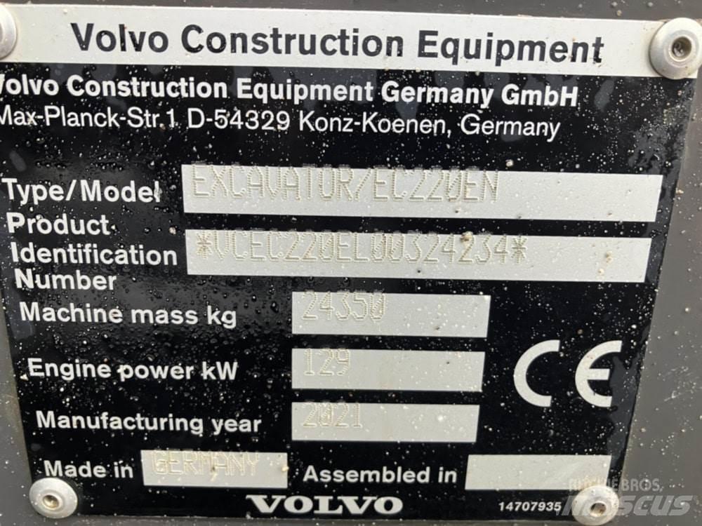 Volvo EC220EN Telakaivukoneet