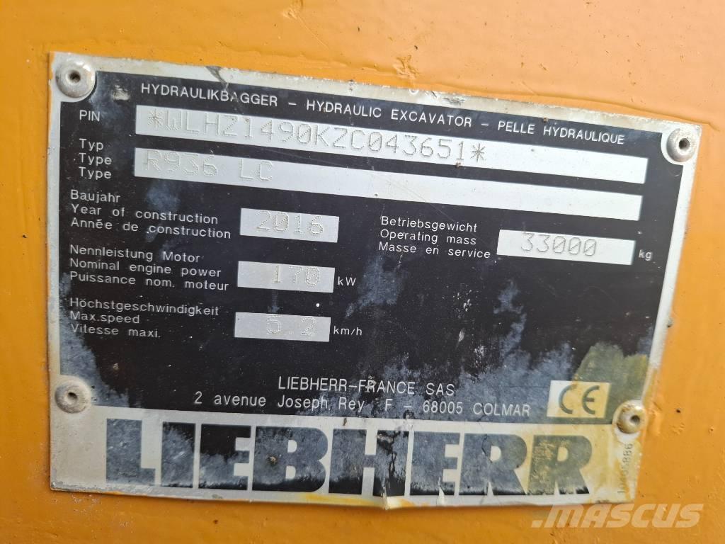 Liebherr 936 Telakaivukoneet