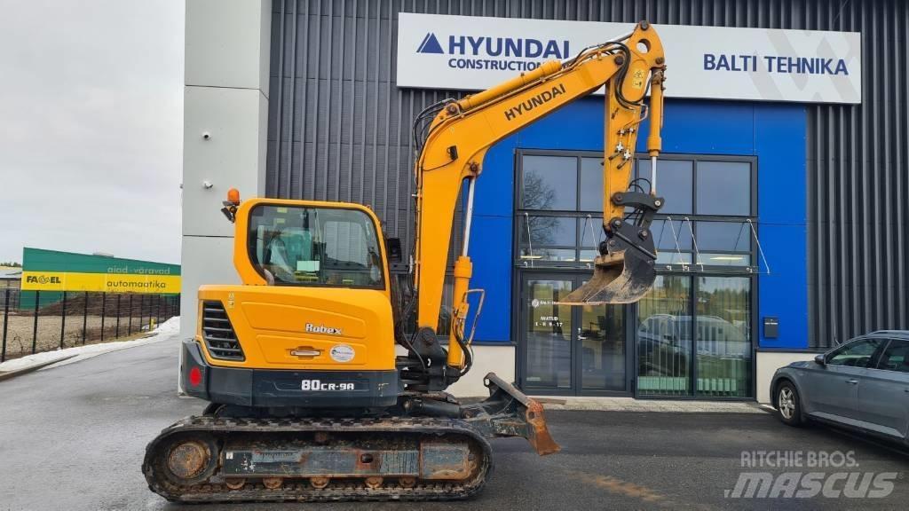 Hyundai R80CR-9A Midikaivukoneet 7t - 12t