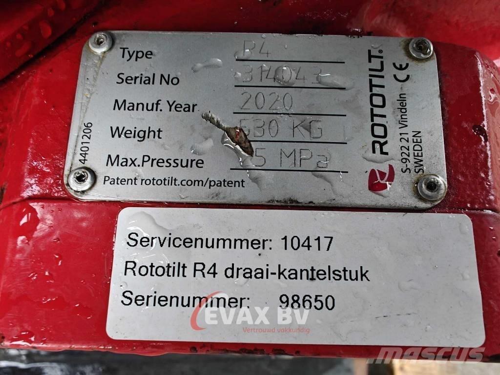 Rototilt R4 Kauhanpyörittäjät
