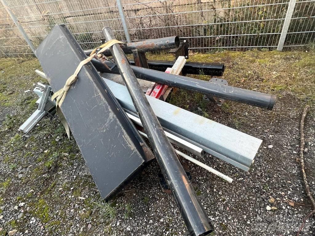  Stödben +tillbehör Alusta ja jousitus