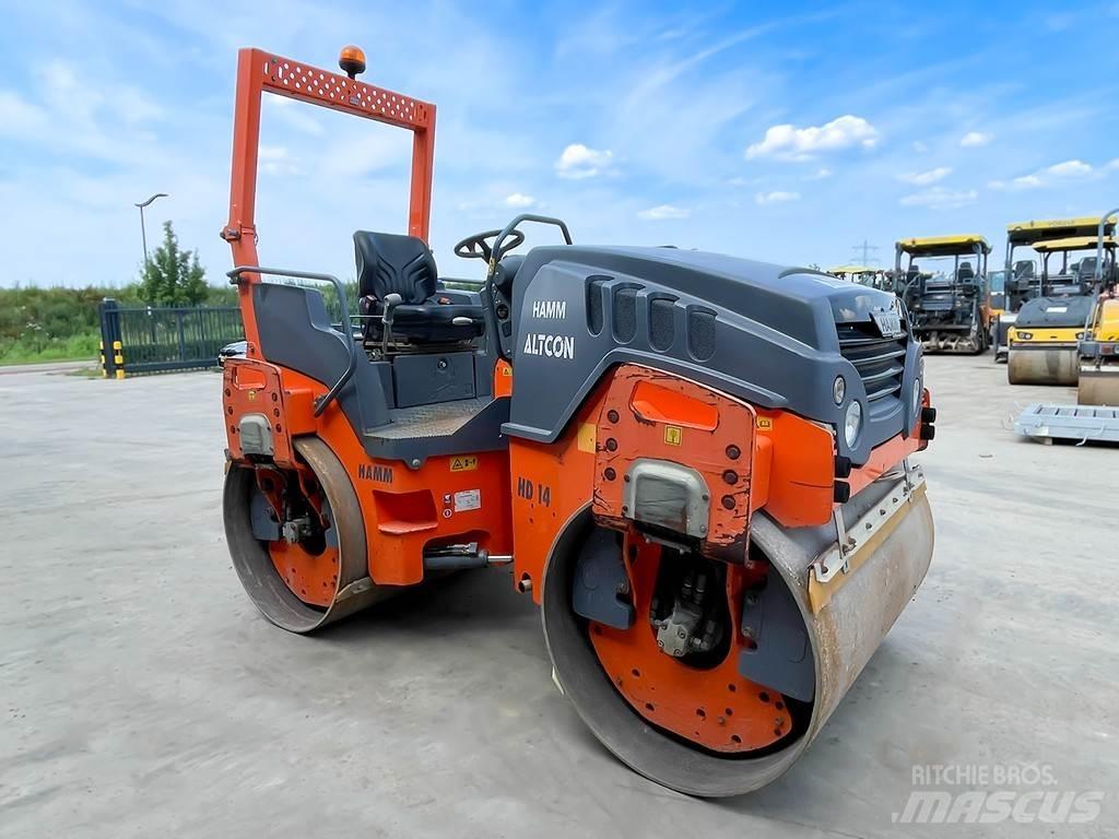 Hamm HD 14 VV Tandemjyrät