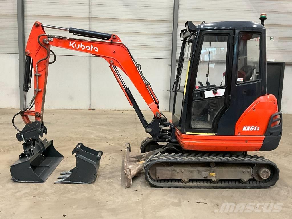 Kubota KX 61-3 Minikaivukoneet < 7t