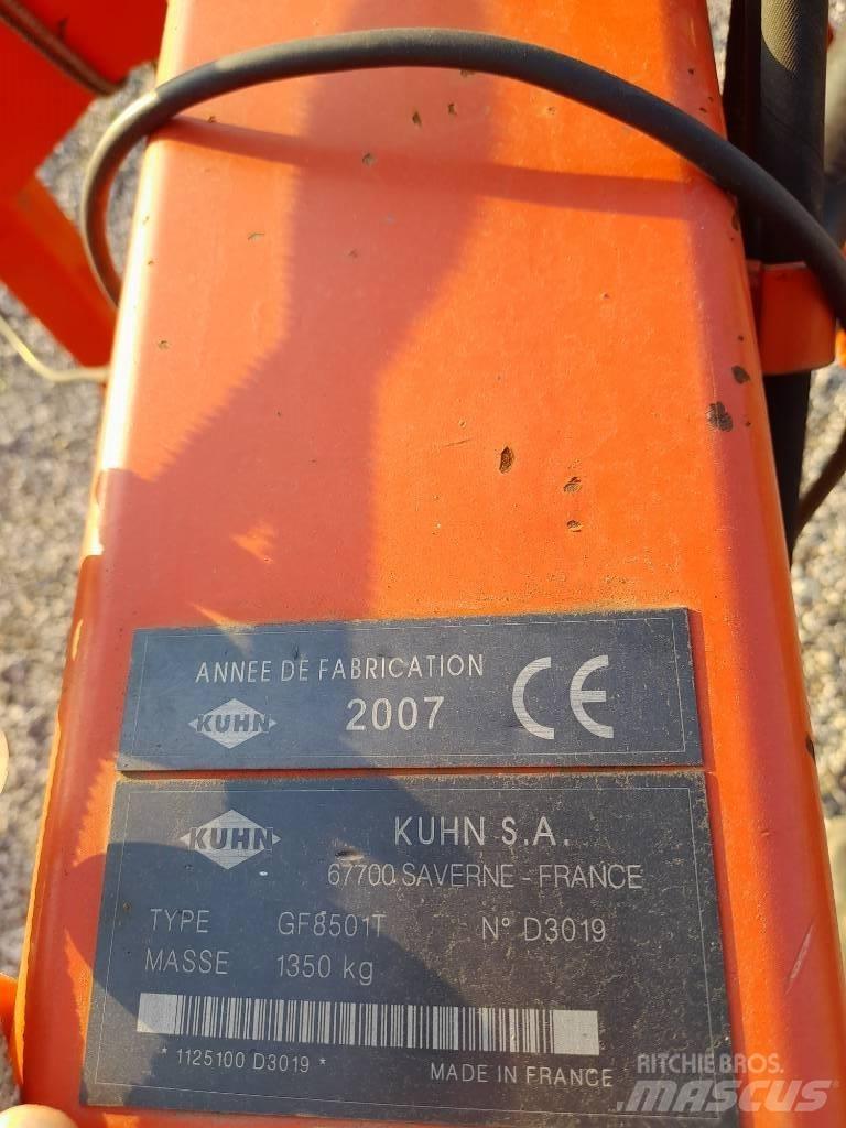Kuhn GF 8501 T Pöyhimet ja haravat