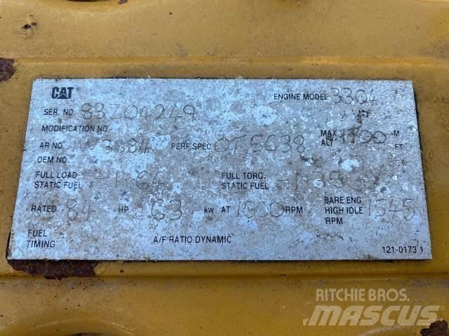 CAT 3304 Dieselgeneraattorit