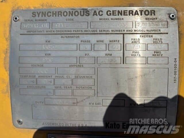 CAT 3512C Dieselgeneraattorit