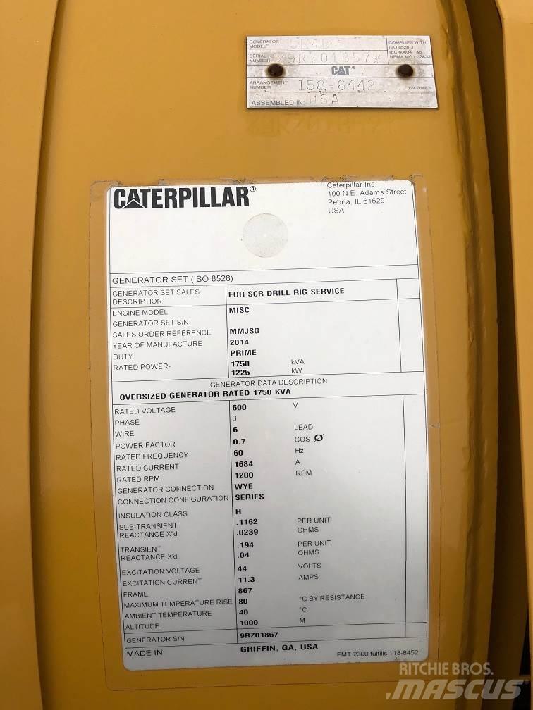 CAT SR4 Muut generaattorit
