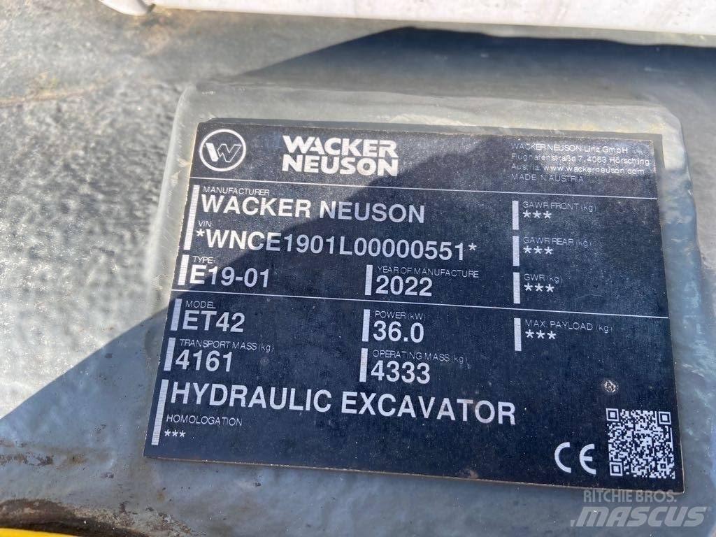 Wacker Neuson ET42 Telakaivukoneet
