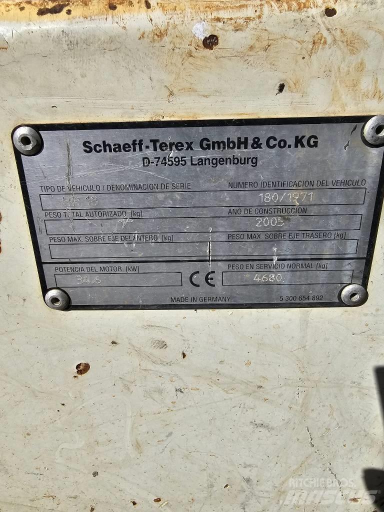 Terex HR 18 Minikaivukoneet < 7t