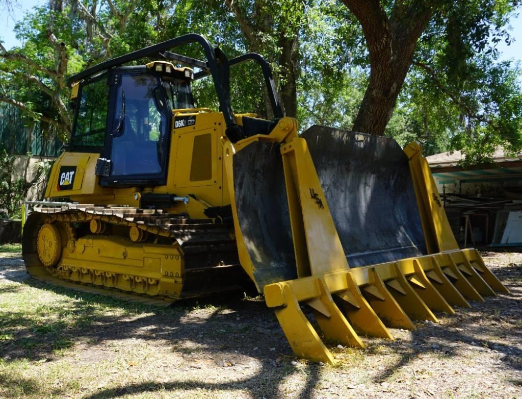 CAT D 6 K 2 LGP Telaketjupuskutraktorit