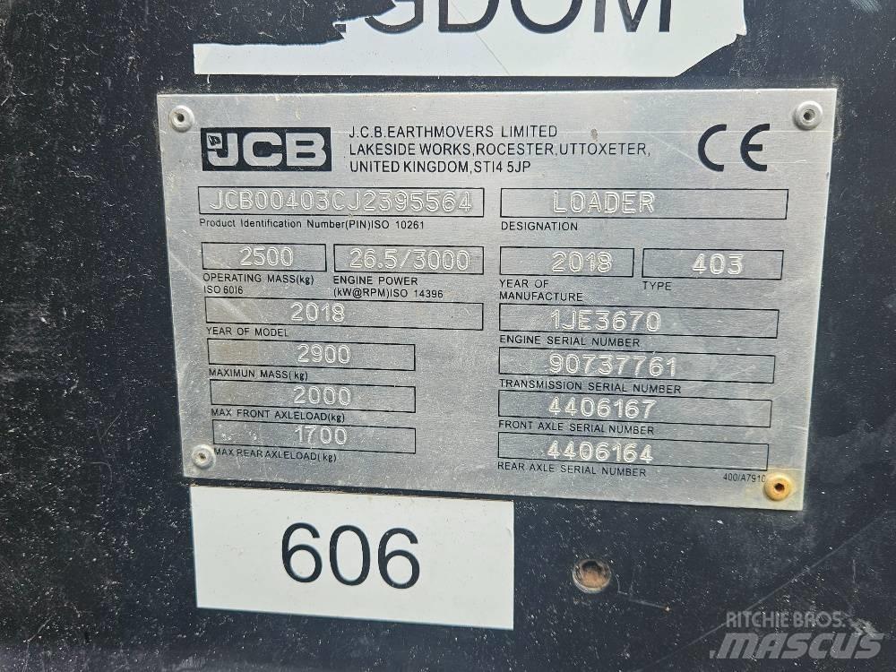 JCB 403 Pienkuormaajat