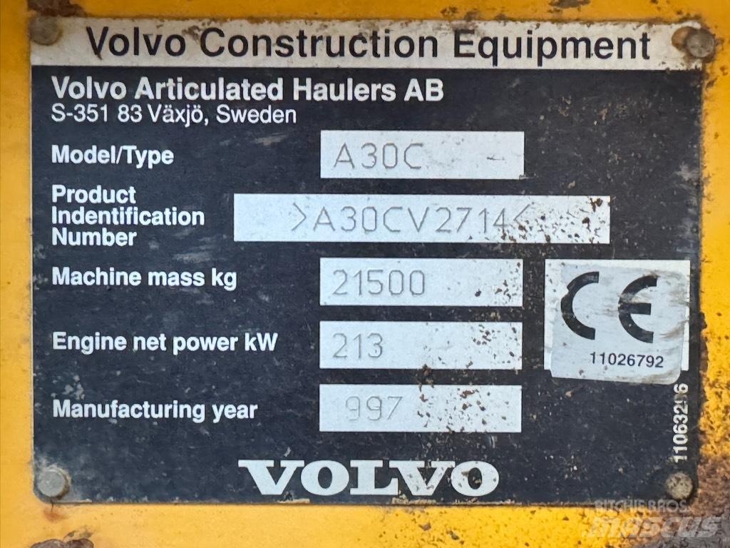 Volvo A 30 C Dumpperit