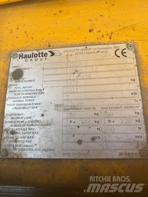 Haulotte Compact 12 Saksilavat