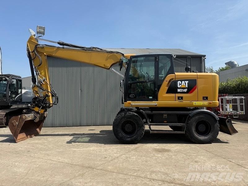 CAT M314F Pyöräkaivukoneet