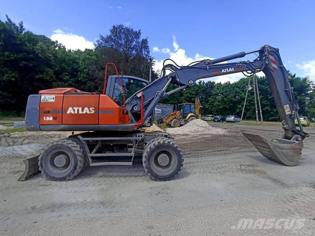 Atlas 150 W Pyöräkaivukoneet