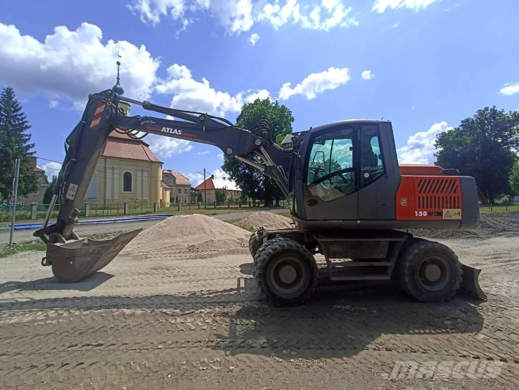 Atlas 150 W Pyöräkaivukoneet