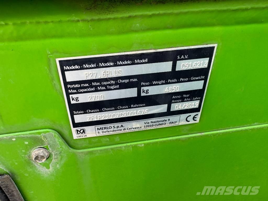 Merlo P27.6 Plus Kurottajat