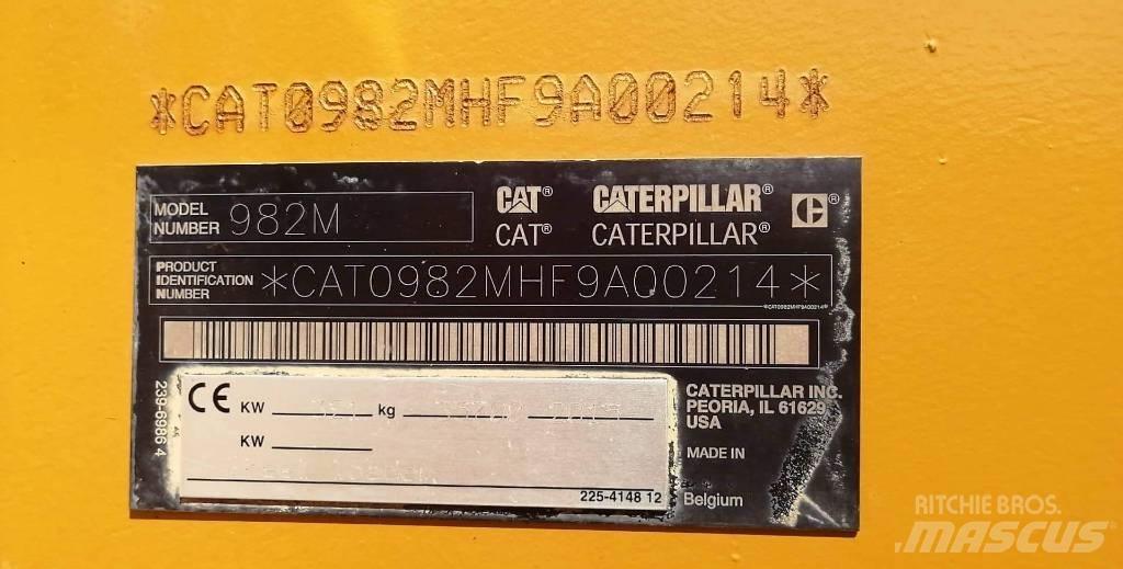 CAT 982 M Pyöräkuormaajat