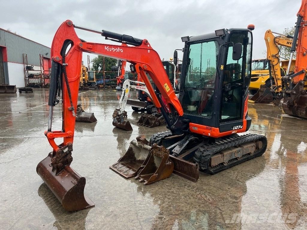 Kubota U 27-4 Minikaivukoneet < 7t