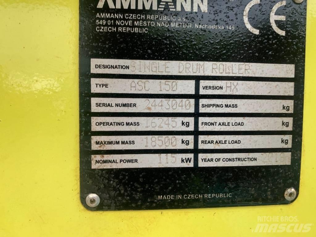 Ammann ASC 150 HX Yksivalssijyrät
