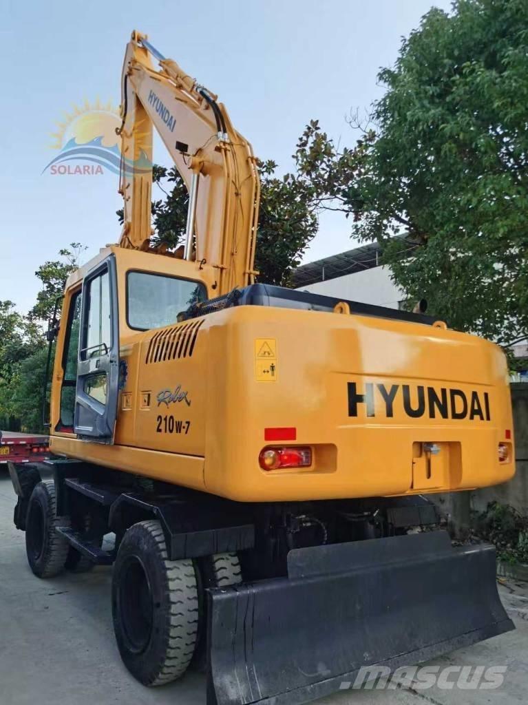 Hyundai R210w-7 Pyöräkaivukoneet