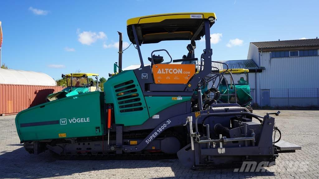 Vögele SUPER 1800-3I Asfalttikoneet