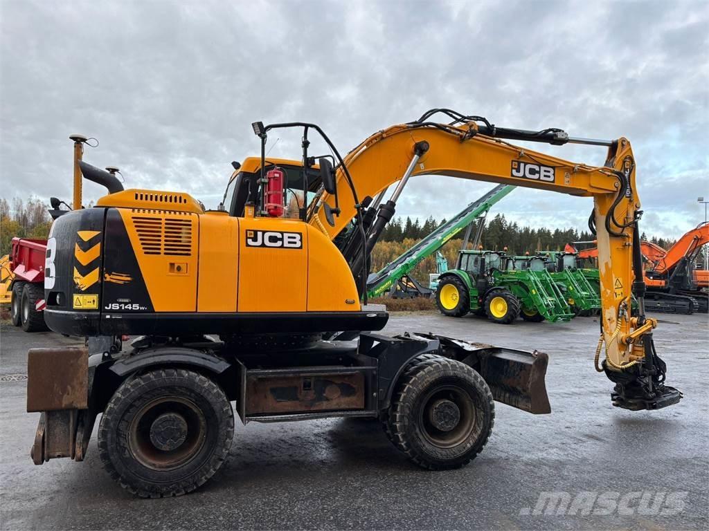 JCB JS145W T4i Pyöräkaivukoneet