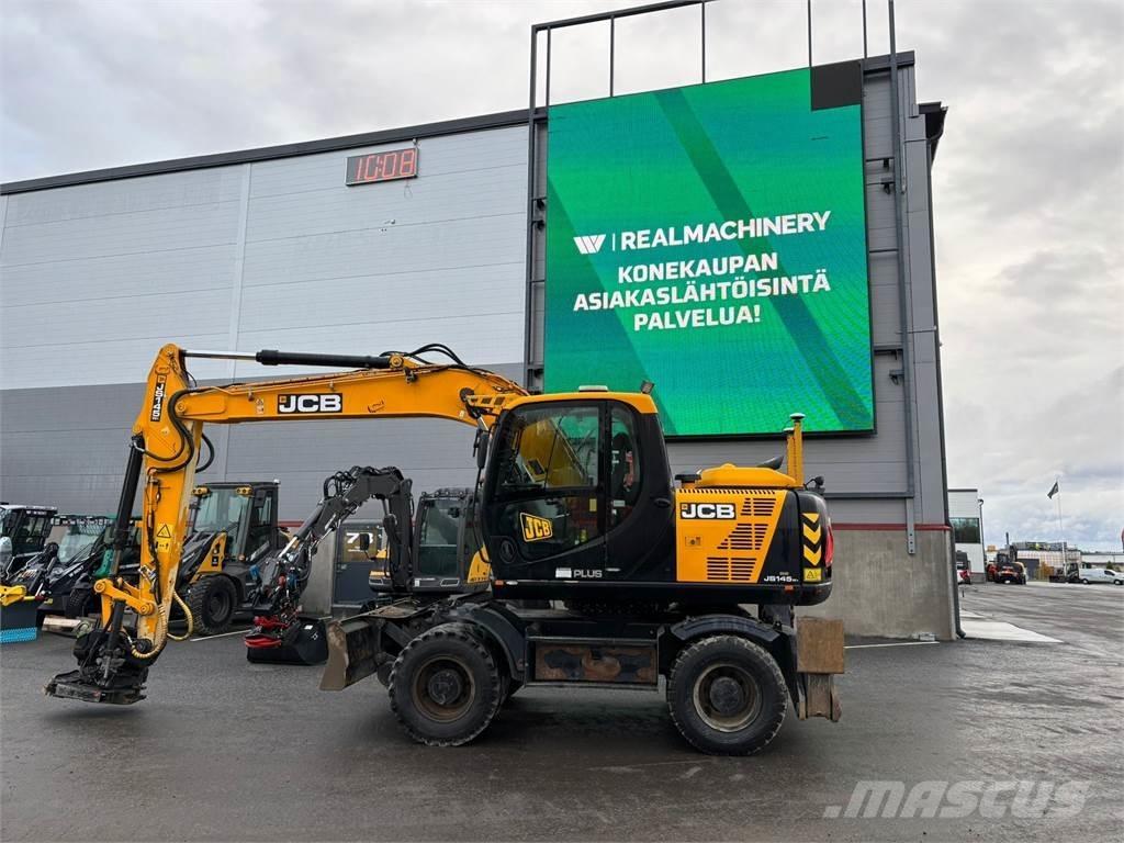 JCB JS145W T4i Pyöräkaivukoneet