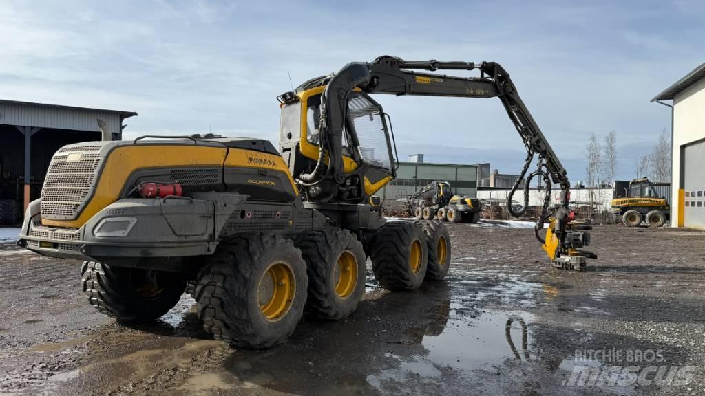 Ponsse SCORPION 8W Harvesterit