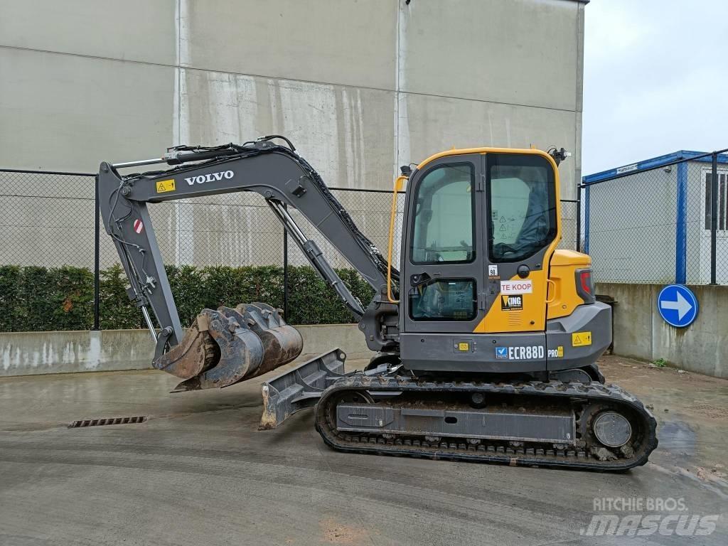 Volvo ECR 88 D Pyöräkaivukoneet