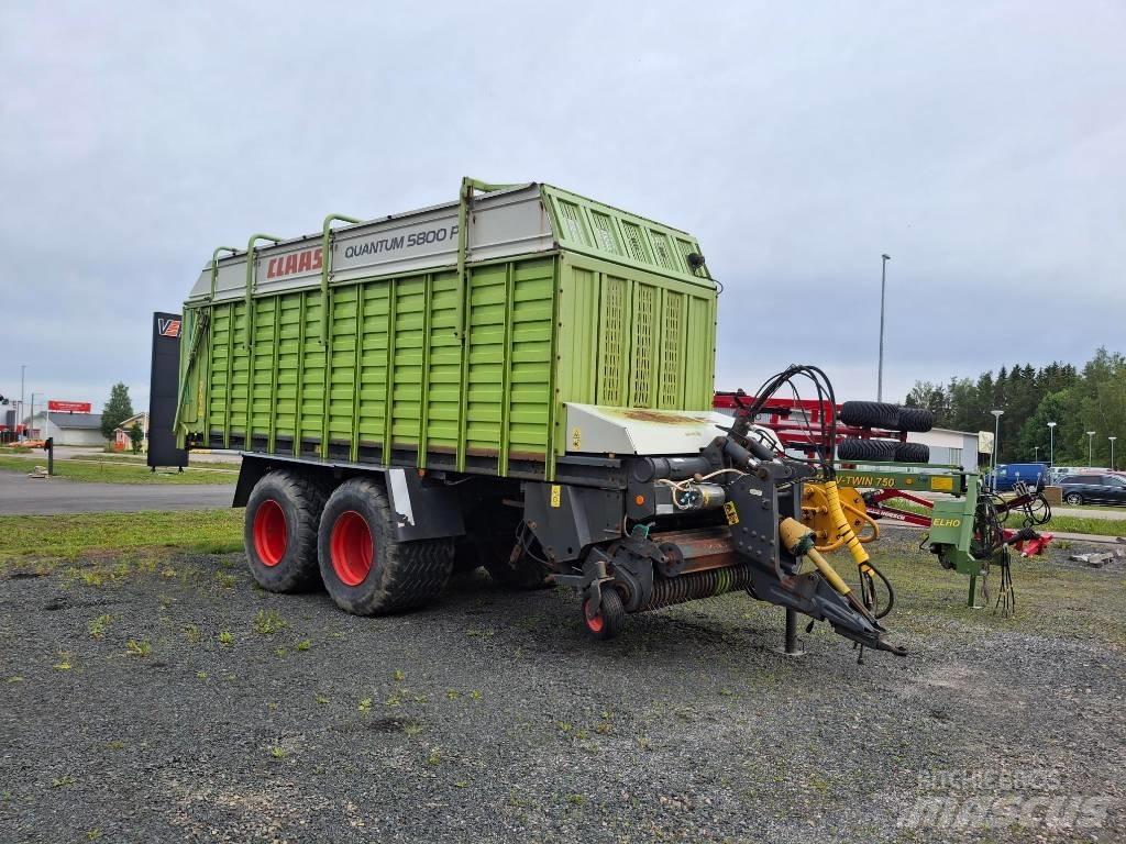 CLAAS Quantum 5800 P Keräävät noukinvaunut ja silppurivaunut