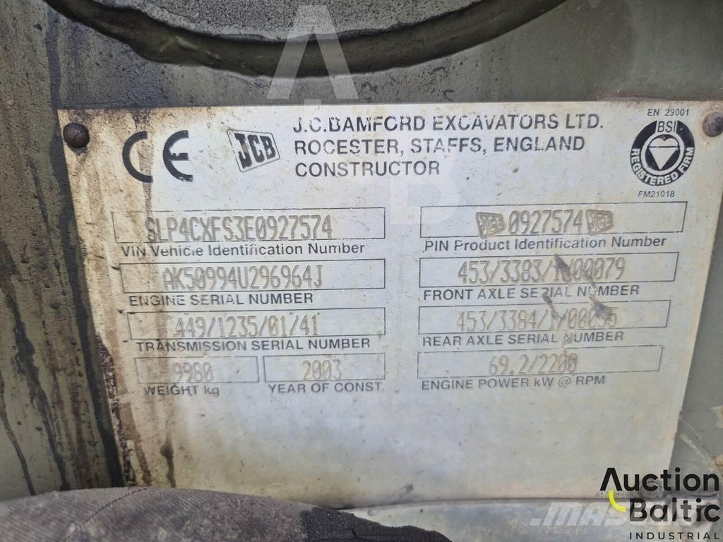 JCB 4 CX Kaivurikuormaajat